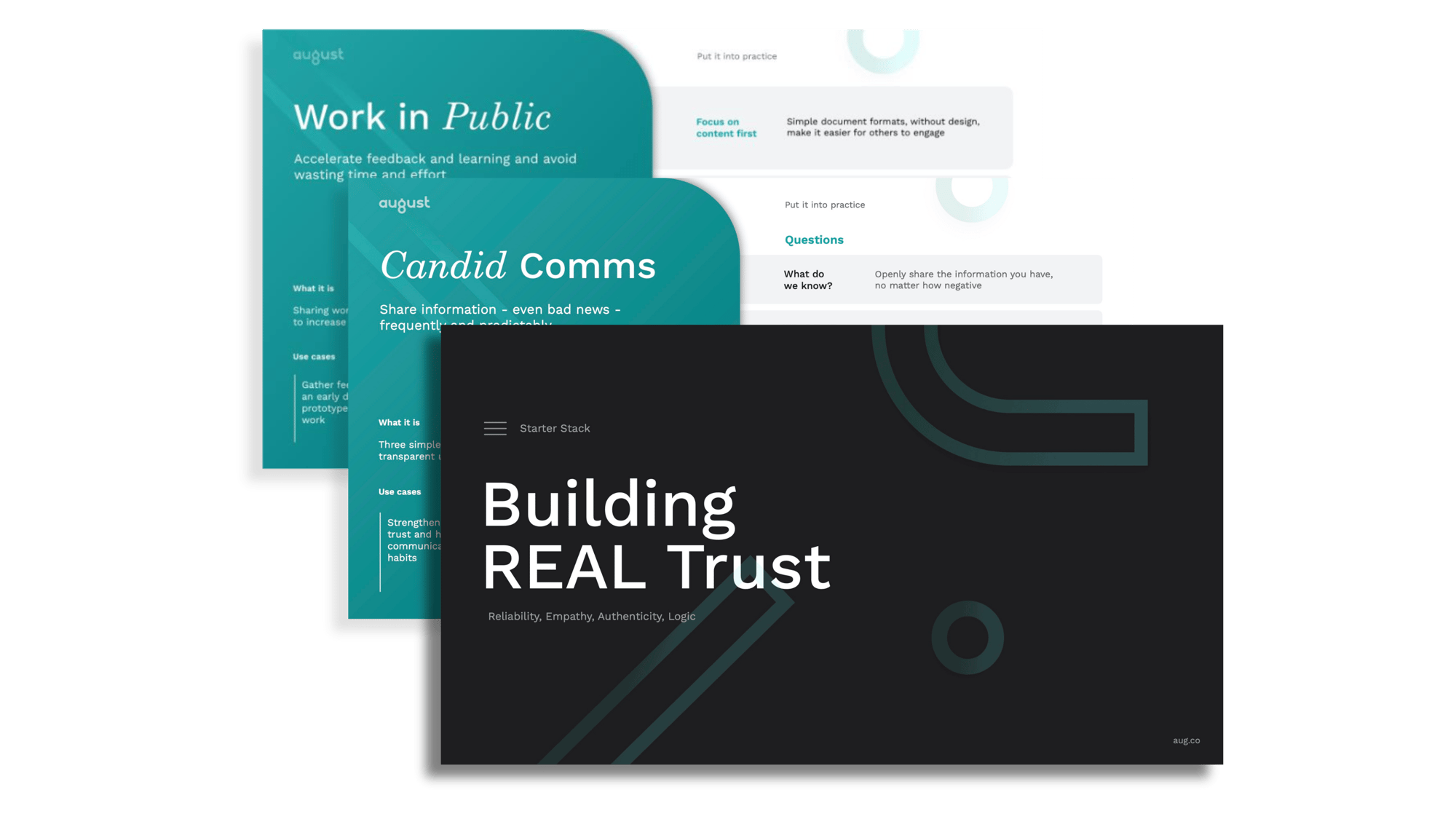 Building REAL Trust | August Public
